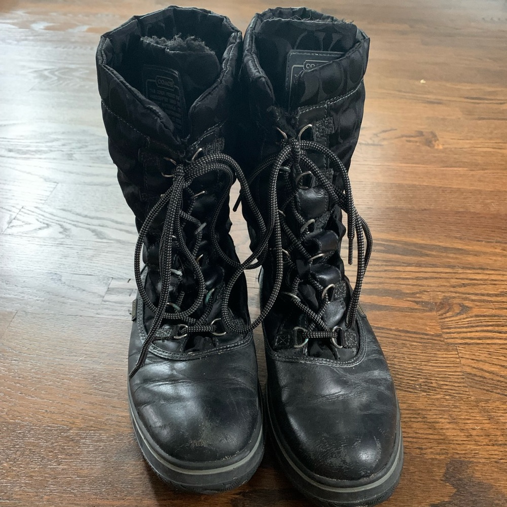 Coach Shaine Winter Boots, Size 8.5